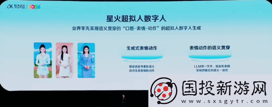 星火超擬人數(shù)字人閃耀登場-大模型賦予其真實感表情與動作