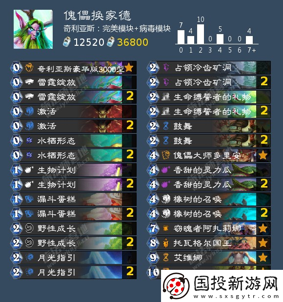 爐石傳說(shuō)德魯伊可以用什么卡組