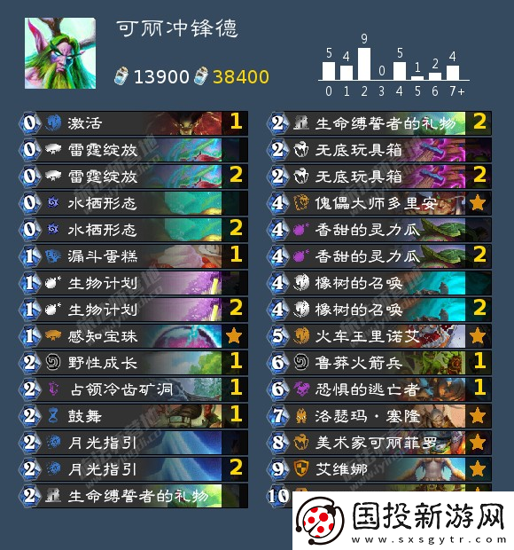 爐石傳說(shuō)德魯伊可以用什么卡組