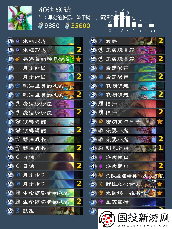 爐石傳說(shuō)德魯伊可以用什么卡組