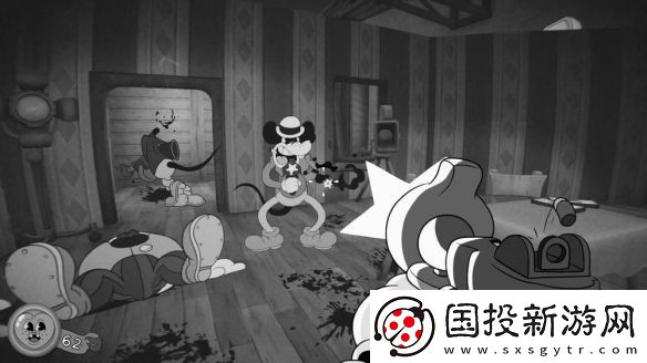 復(fù)古卡通風(fēng)格FPS老鼠