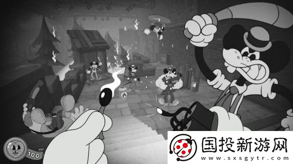 復(fù)古卡通風(fēng)格FPS老鼠