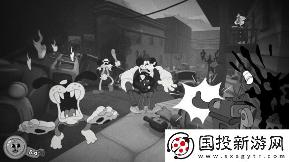 復(fù)古卡通風(fēng)格FPS老鼠