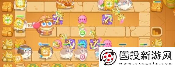 保衛(wèi)蘿卜4法老歸來第54關(guān)通關(guān)攻略