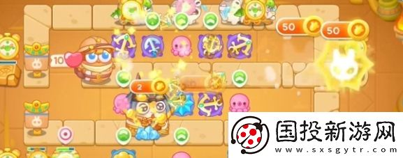 保衛(wèi)蘿卜4法老歸來第54關(guān)通關(guān)攻略