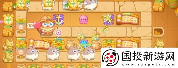保衛(wèi)蘿卜4法老歸來第54關(guān)通關(guān)攻略